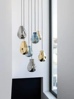 Bomma Soap pendant, small, gold