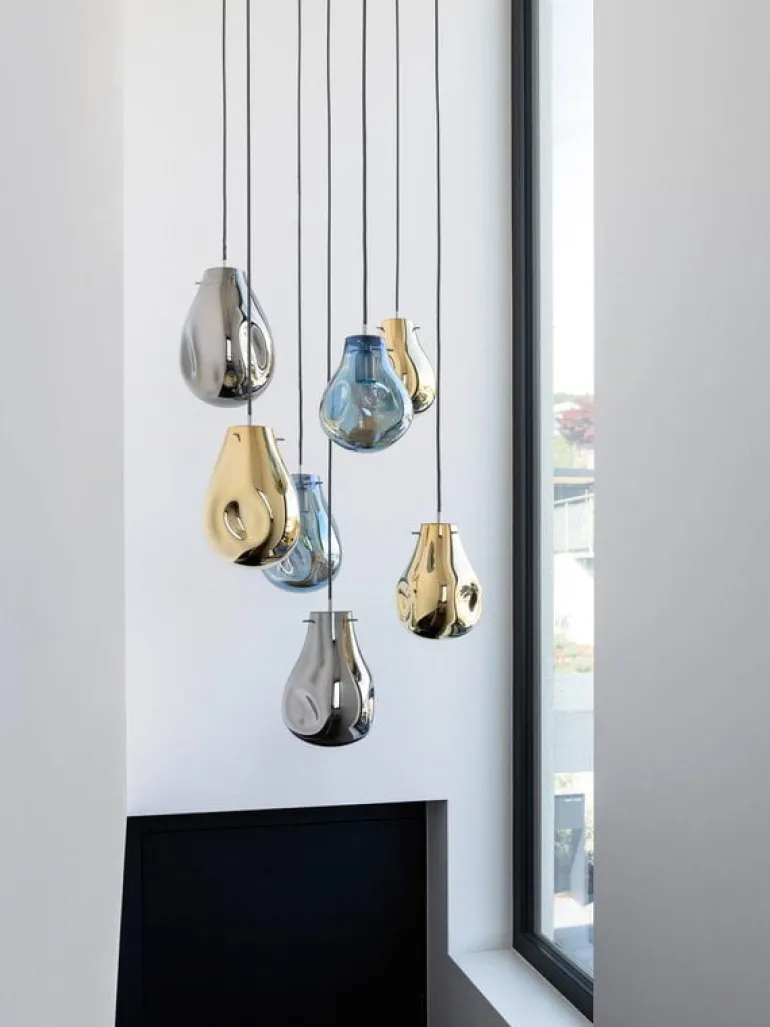 Bomma Soap pendant, small, gold