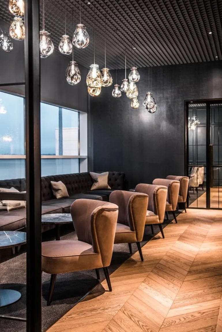 Bomma Soap pendant, small, gold