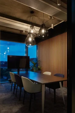 Bomma Tim pendant, medium, smoke - black