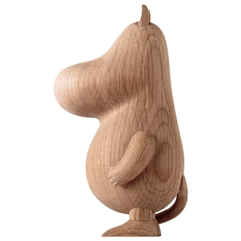 Boyhood Moomintroll figure, large, oak