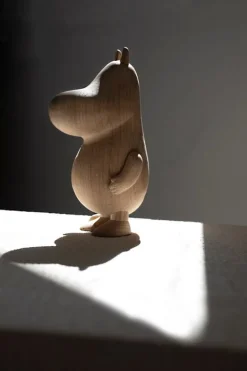 Boyhood Moomintroll figure, large, oak