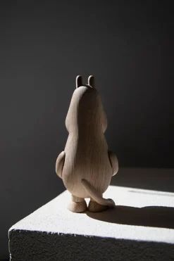 Boyhood Moomintroll figure, large, oak
