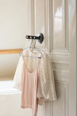 Brabantia Clothes hook with suction cup, black