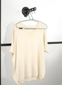 Brabantia Clothes hook with suction cup, black