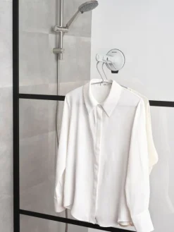 Brabantia Clothes hook with suction cup, light grey