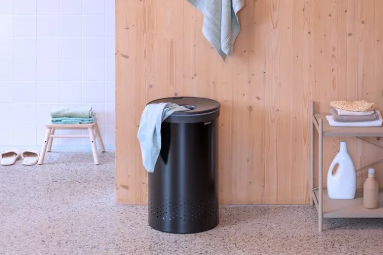 Brabantia Laundry bin 60L, matt black