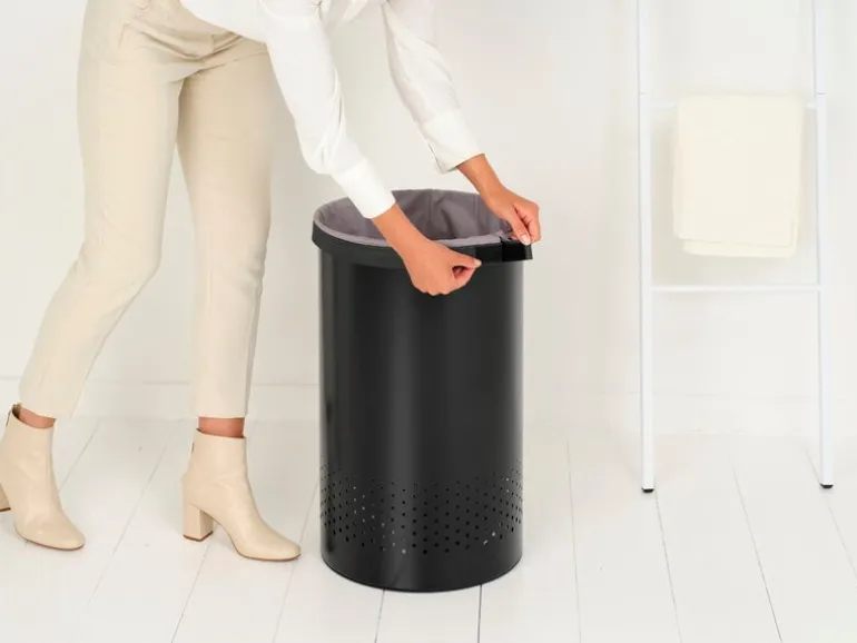 Brabantia Laundry bin 60L, matt black