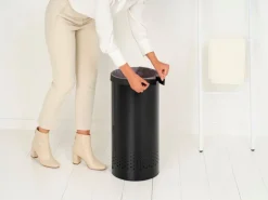 Brabantia Laundry bin 35L, matt black