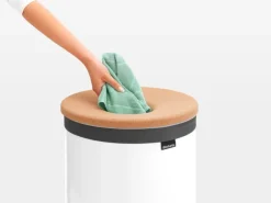 Brabantia Laundry bin 60L, white - cork lid