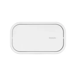 Brabantia MindSet bathroom waste caddy, mineral fresh white