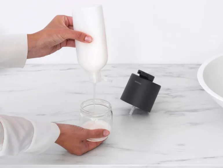 Brabantia MindSet soap dispenser, mineral infinite grey