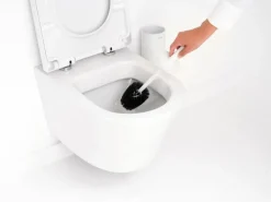 Brabantia MindSet toilet brush and holder, mineral fresh white