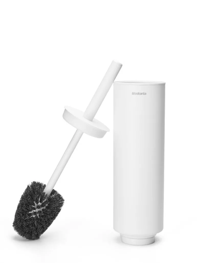 Brabantia MindSet toilet brush and holder, mineral fresh white