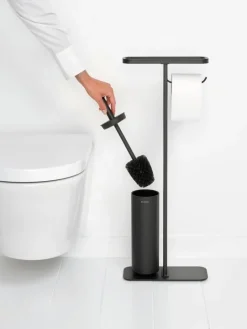 Brabantia MindSet toilet butler, mineral infinite grey