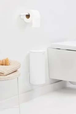 Brabantia MindSet toilet roll dispenser, mineral fresh white
