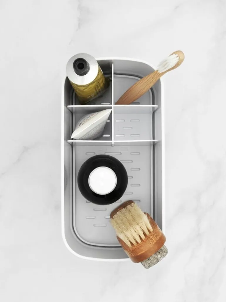 Brabantia ReNew bathroom caddy, white