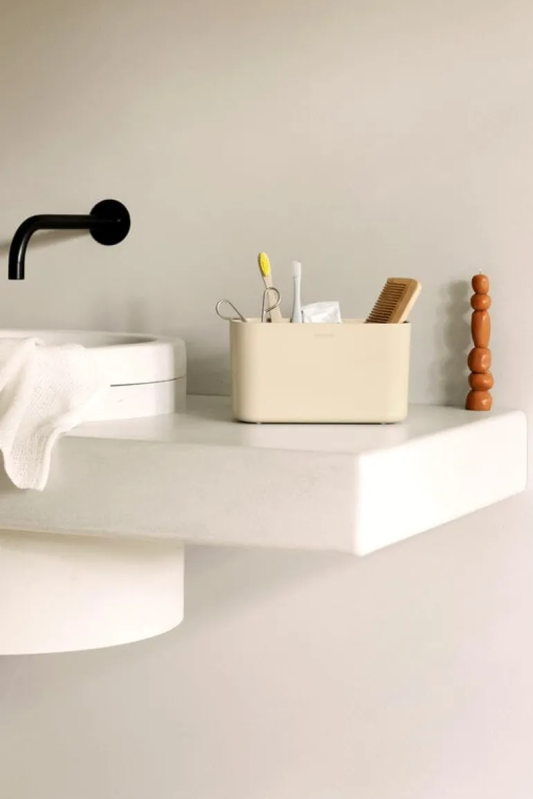 Brabantia ReNew bathroom caddy, soft beige