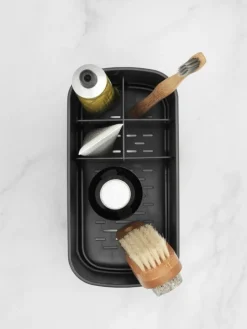 Brabantia ReNew bathroom caddy, dark grey