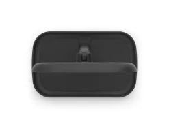 Brabantia ReNew mirror with storage tray, dark grey