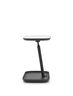 Brabantia ReNew mirror with storage tray, dark grey