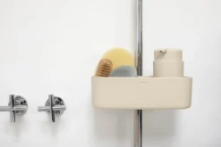 Brabantia ReNew shower caddy, soft beige