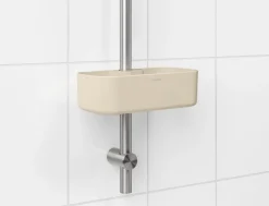 Brabantia ReNew shower caddy, soft beige