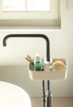 Brabantia ReNew shower caddy, soft beige