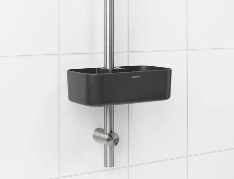 Brabantia ReNew shower caddy, dark grey