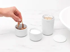 Brabantia ReNew storage pots, 3 pcs, white