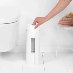 Brabantia ReNew toilet roll dispenser, white