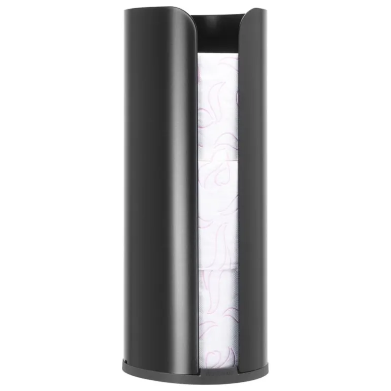 Brabantia ReNew toilet roll dispenser, black