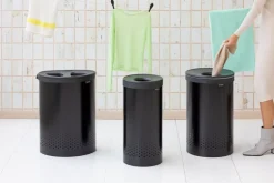 Brabantia Selector laundry bin 55L, matt black