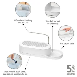 Brabantia SinkStyle organiser, Mineral Infinite white