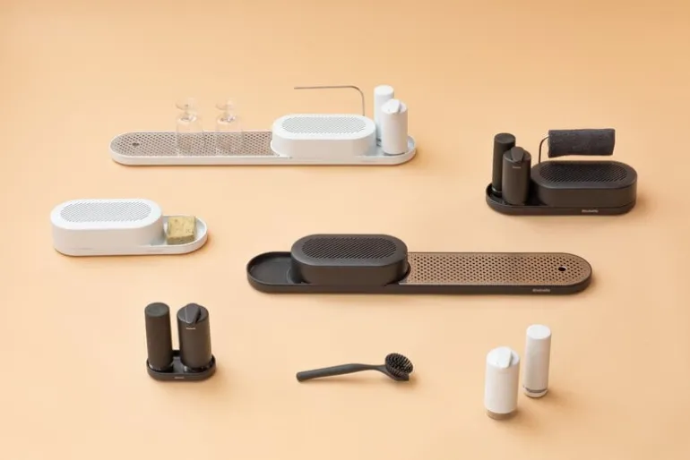 Brabantia SinkStyle organiser, Mineral Infinite white