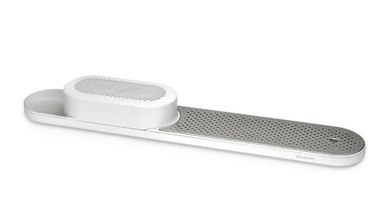 Brabantia SinkStyle organiser and drying tray, Mineral Infinite white