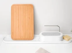 Brabantia SinkStyle organiser and drying tray, Mineral Infinite white