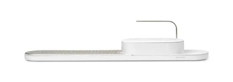 Brabantia SinkStyle organiser and drying tray, Mineral Infinite white