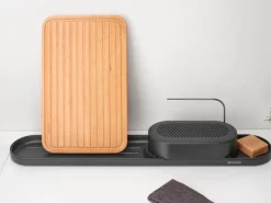 Brabantia SinkStyle organiser and drying tray, Mineral Infinite grey
