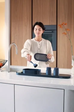 Brabantia SinkStyle organiser and drying tray, Mineral Infinite grey