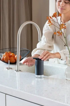 Brabantia SinkStyle soap dispenser, 200 ml, Mineral Infinite grey