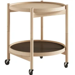 Brdr. Krüger Bølling tray table 50 cm, oiled beech - earth