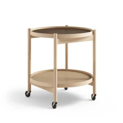 Brdr. Krüger Bølling tray table 50 cm, oiled beech - earth