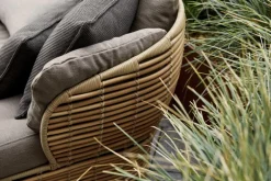 Cane-line Basket lounge chair, natural - taupe