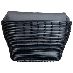 Cane-line Basket lounge chair, graphite - grey