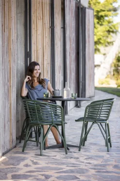 Cane-line Blend chair, dark green