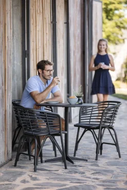 Cane-line Blend chair, lava grey