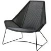 Cane-line Breeze highback chair, black