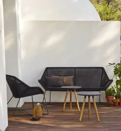 Cane-line Breeze lounge chair, black