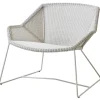 Cane-line Breeze lounge chair, white grey